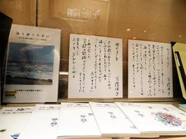 ガラス展示｢震災と文学～あの日から１２年～｣写真4