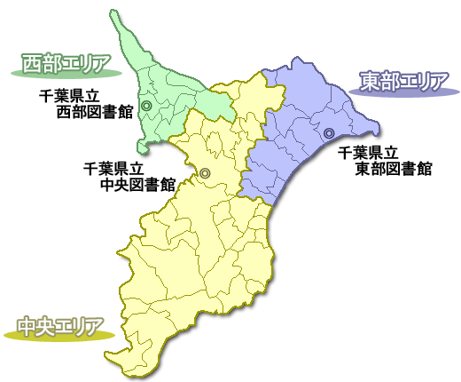 千葉県地図の画像