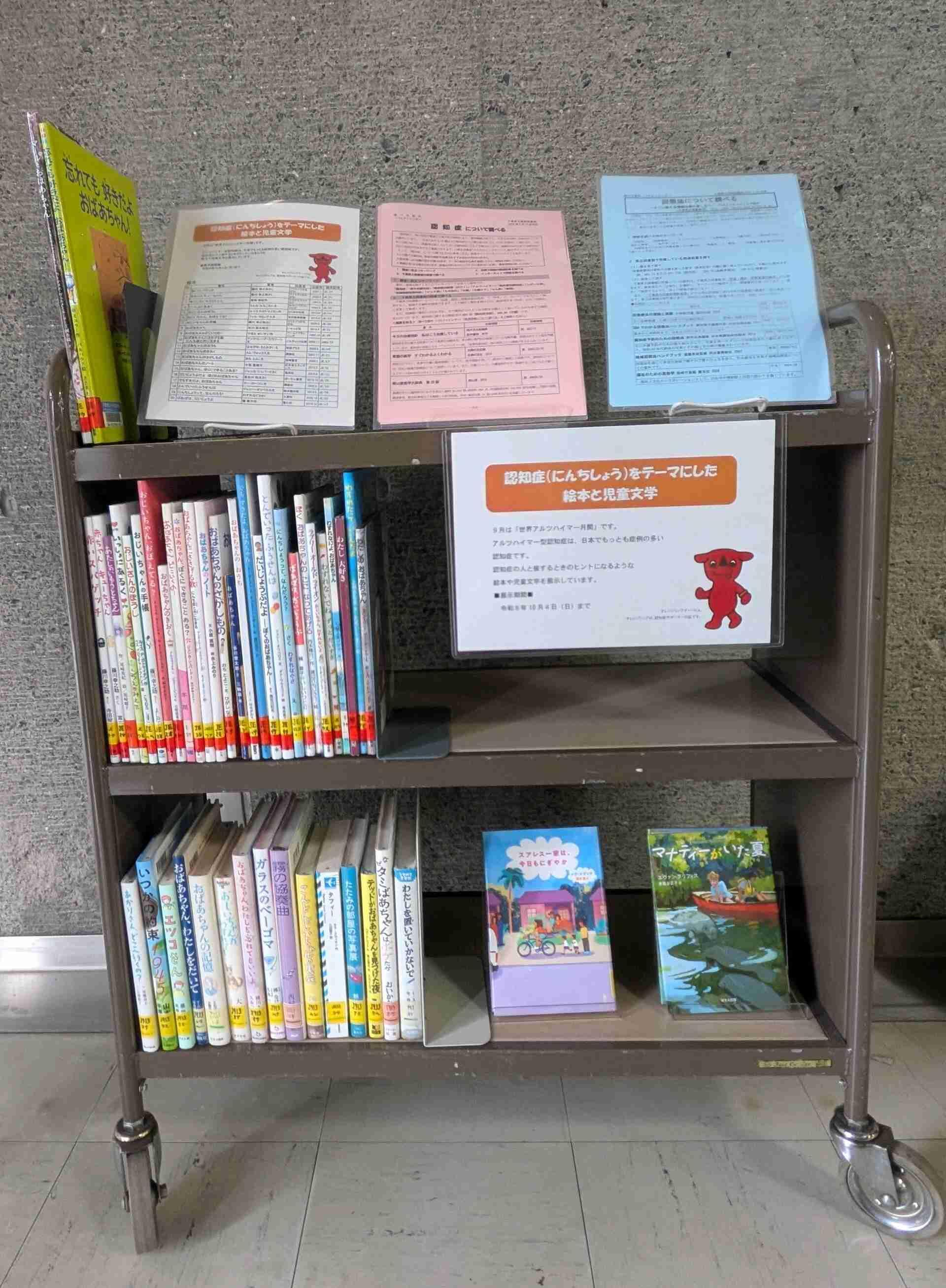 展示の様子を写した写真