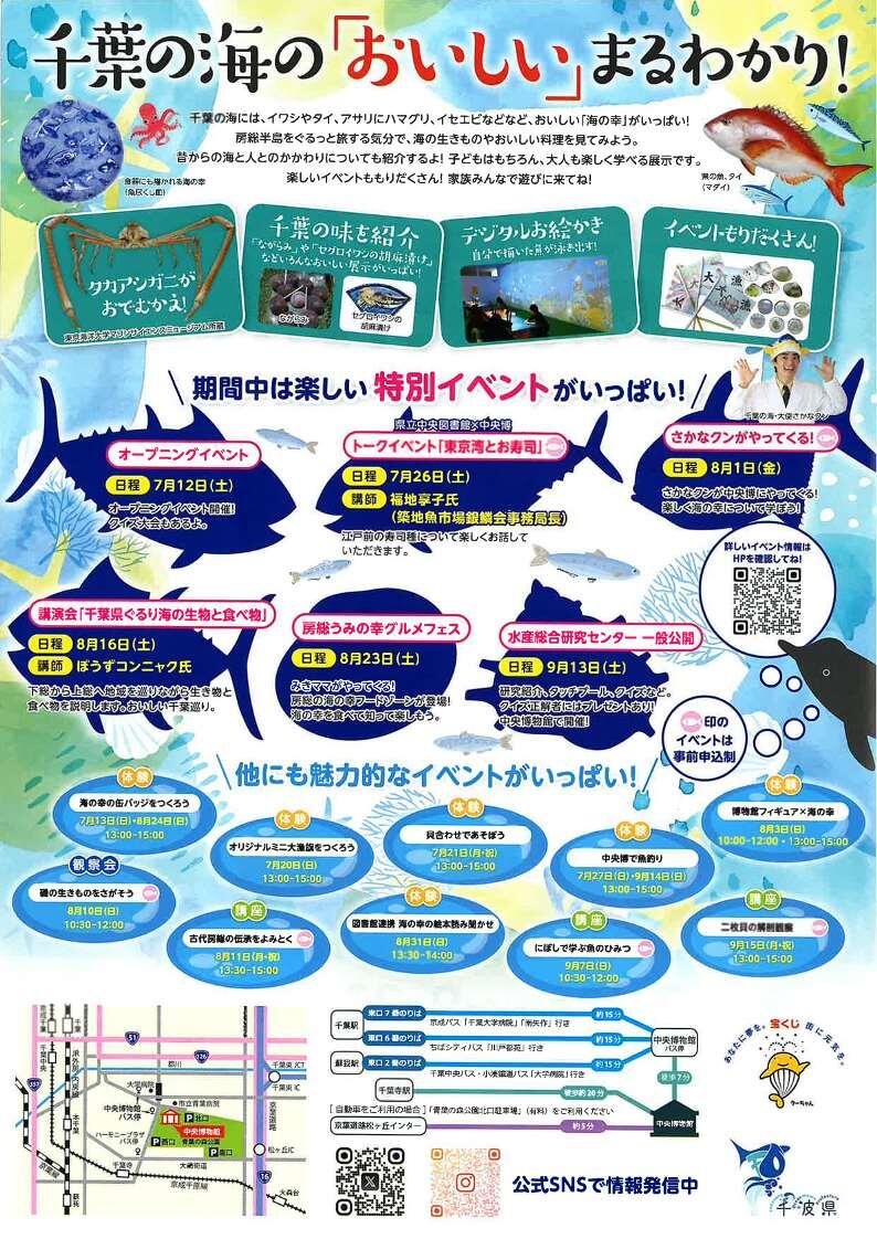 博物館展示チラシ裏