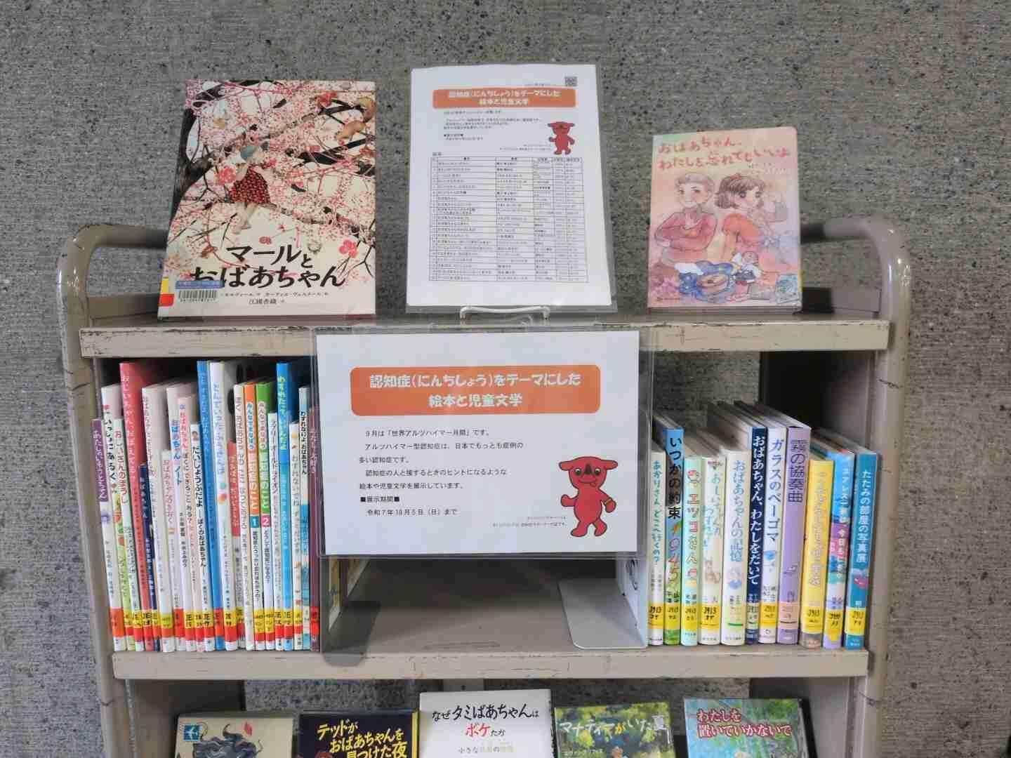 展示の様子を写した写真