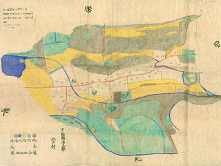 「下総国海上郡網戸村（絵図）」の画像